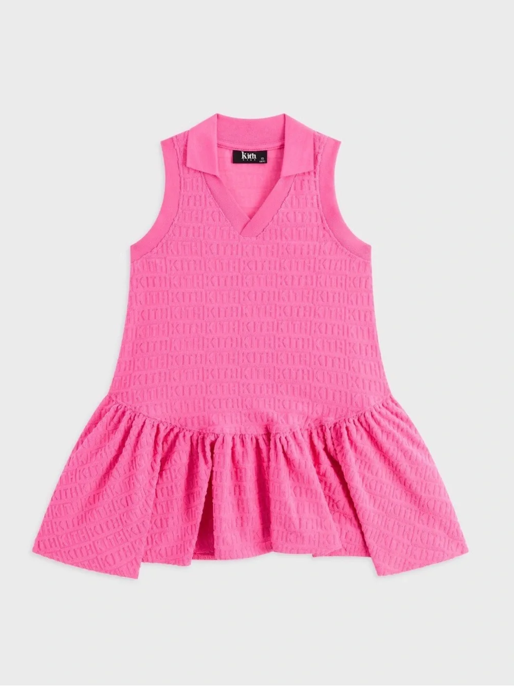 Kith Kids Textured Monogram Adira Dress Size 4T